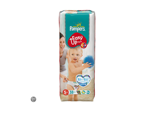 Pampers Easy Up Luiersbroekjes Maat 5 - Voordeelpak 38st - Babystraatje.nl