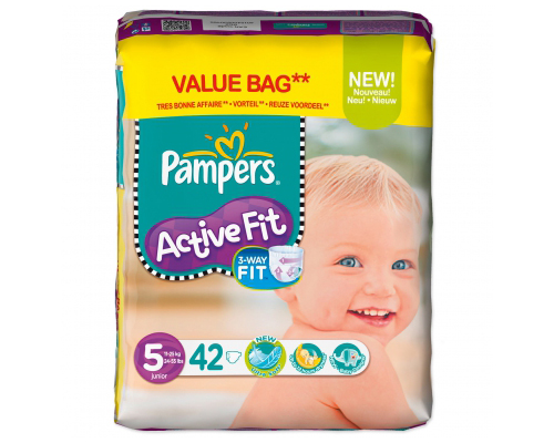 Pampers Active Fit maat 5 Value - Babystraatje.nl