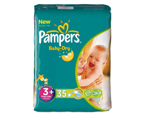 Vulgariteit snor Oppositie Pampers Baby Dry maat 3+ Midi+ (5-10 kg) Spaarpafc - Babystraatje.nl