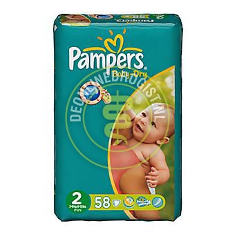 blauwe vinvis Verzoekschrift Vervorming Pamper Baby Dry Mini 2 58st - Babystraatje.nl