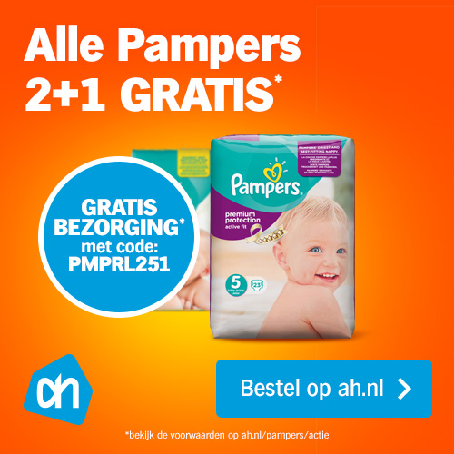 Stadium Meer appel Verlopen] Pampers 2+1 GRATIS! - Babystraatje.nl