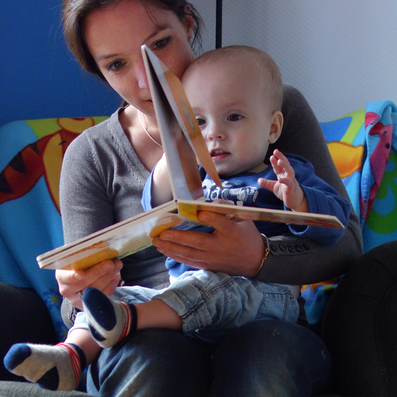 Toen Julian 10 weken oud was zijn wij begonnen met voorlezen 2