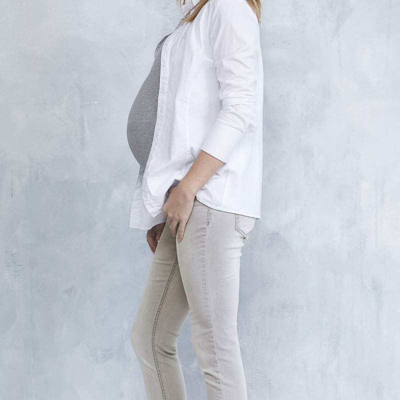 Zwangerschap Jeans van Queen mum High-end fashion makkelijk te combineren en zit ook nog eens lekker-4