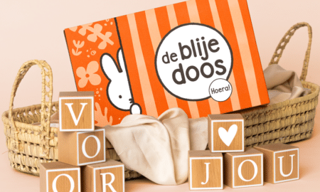 Het Gratis blije doos cadeaupakket