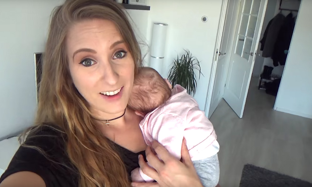 jacht Minimaal geur Mama Kim Vlog: Mila is 2 maanden oud en mamablogger Kelly Caresse op bezoek  - Babystraatje.nl