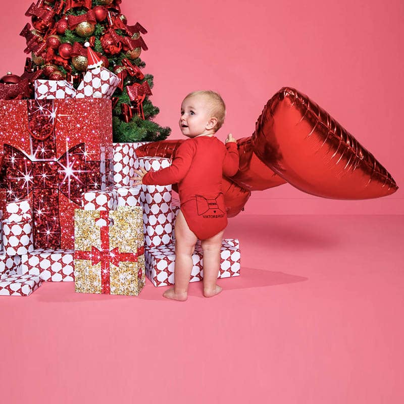 Pluche pop Bereiken zoet HEMA baby en peuter feestkleding voor echte kerstengeltjes
