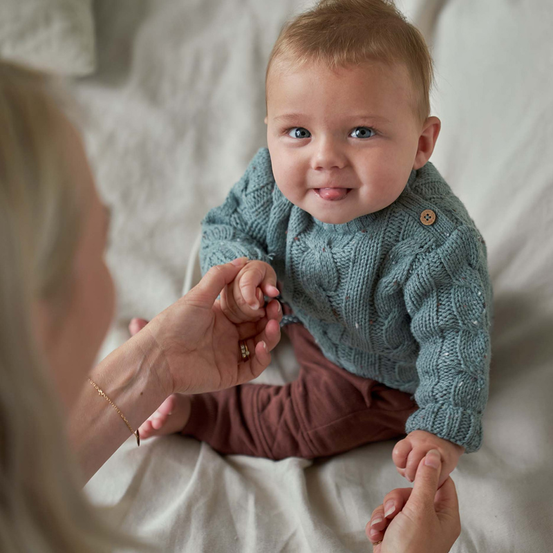 knitted baby en kind wintercollectie prenatal
