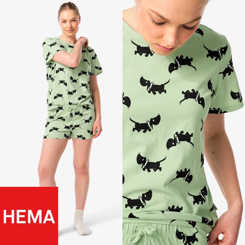 Takkie nachtmode pyjama HEMA