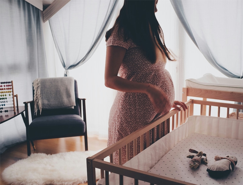 Babykamer met luxe uitstraling