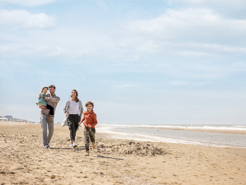 Center Parcs aan het strand Nederland en Belgie