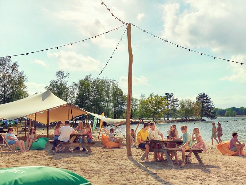 Center parcs zomervakantie strand