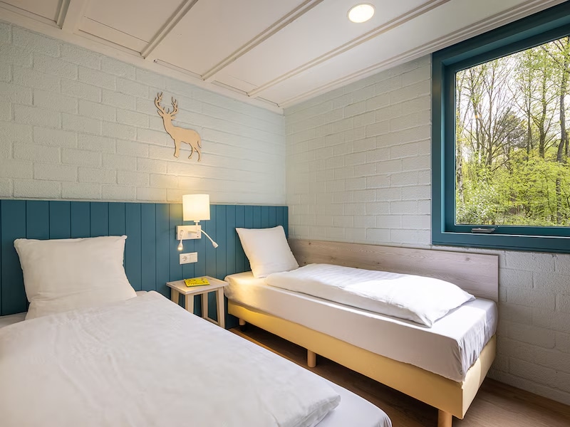 Center Parcs Premium Baby cottage Het Meerdal kinderkamer