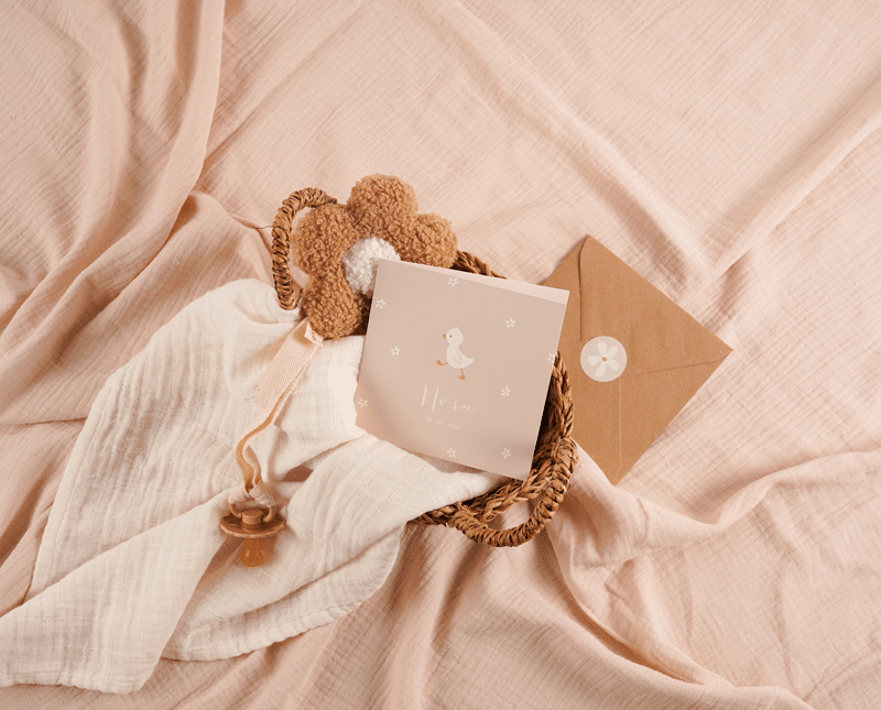 Een eigen geboortekaartje