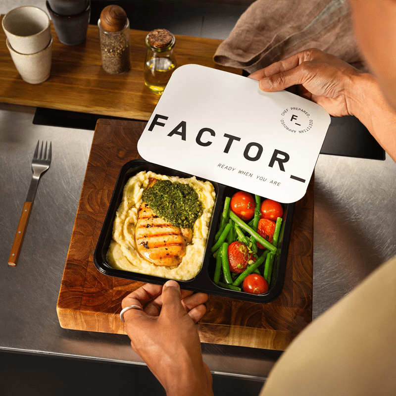 Ontvang je verse Factor maaltijden aan huis