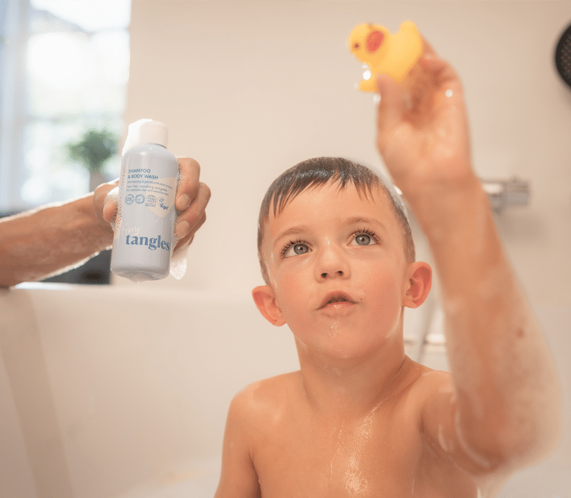 Tiny Tangles Shampoo en Body Wash baby Hairlust