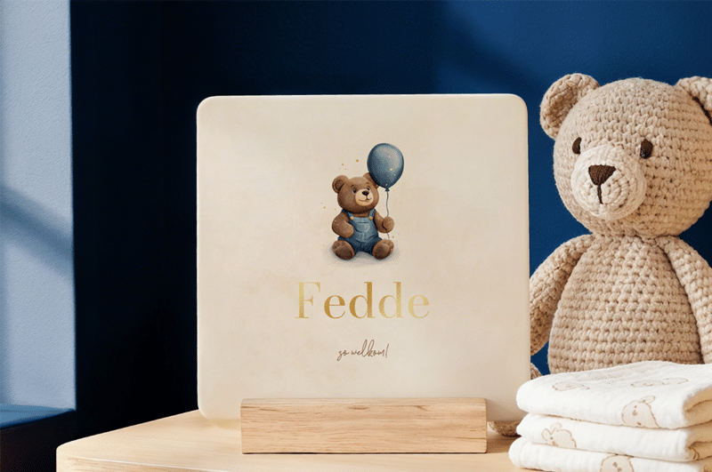 Geboortekaartje speciale vormen